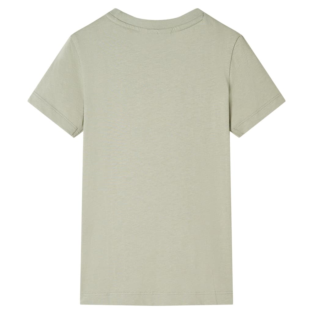 vidaXL Kindershirt 116 lichtkakikleurig afbeelding