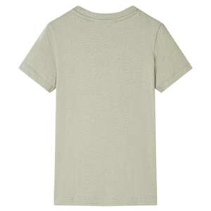 Tricou pentru copii, kaki deschis, 116
