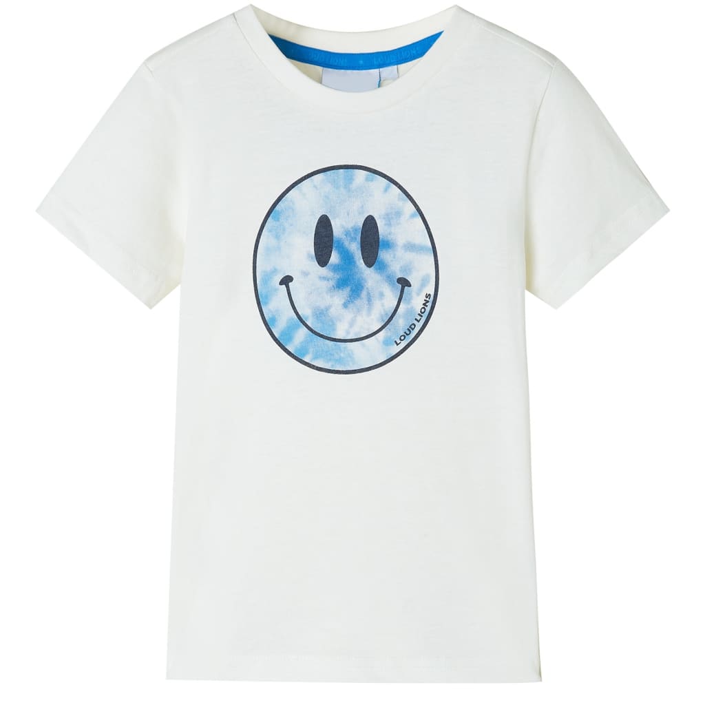 Kinder-T-Shirt Ecru 128