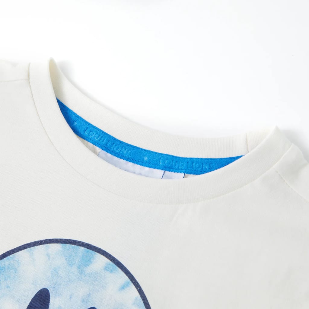 Thumbnail - vidaXL Kinder-T-Shirt Ecru 140