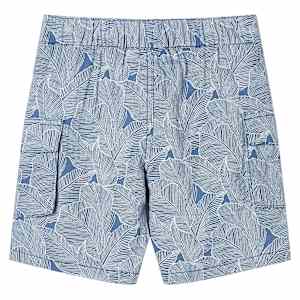 Szorty dziecięce ze sznurkiem, ciemnoniebieskie, 92