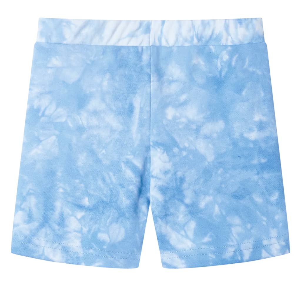 vidaXL Kindershorts met trekkoord 104 zachtblauw afbeelding