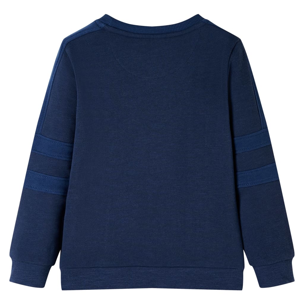 vidaXL Kindertrui 116 gemêleerd marineblauw afbeelding