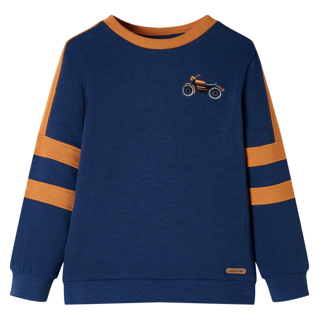 vidaXL Kinder-Sweatshirt Indigoblau 92