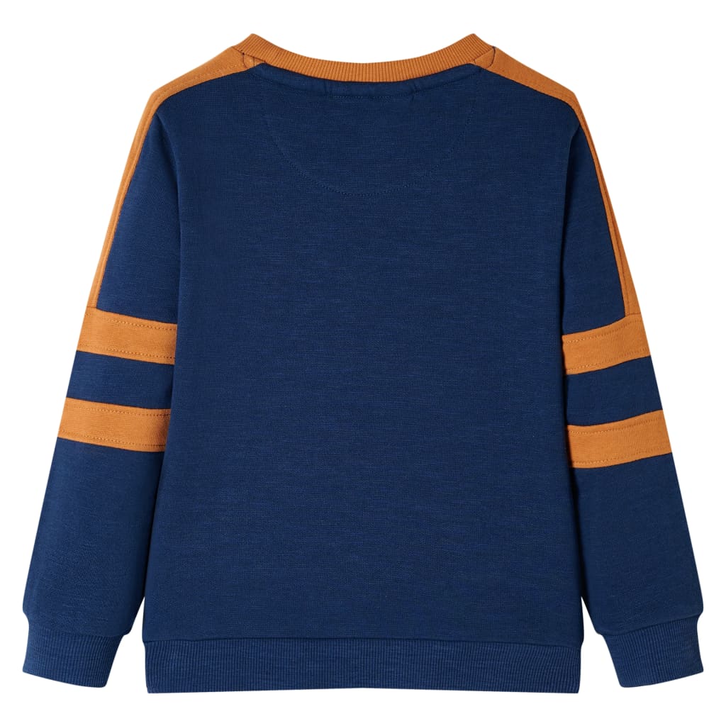 vidaXL Kindertrui 92 indigo-blauw afbeelding