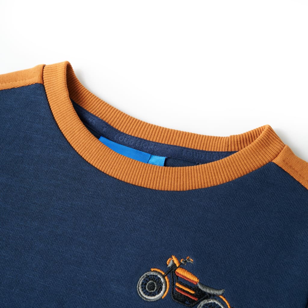 Thumbnail - vidaXL Kinder-Sweatshirt Indigoblau 104