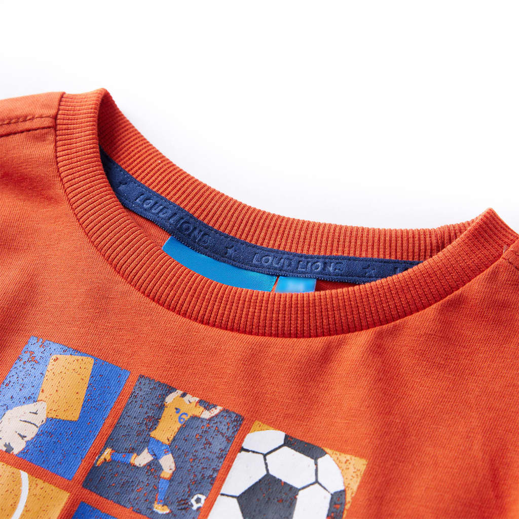 Thumbnail - vidaXL Kinder-Langarmshirt Orange 128