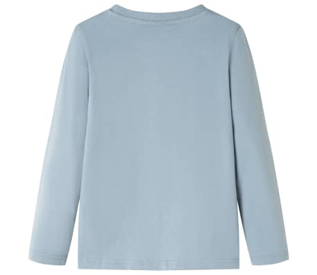 Kids' T-shirt with Long Sleeves Light Blue 140