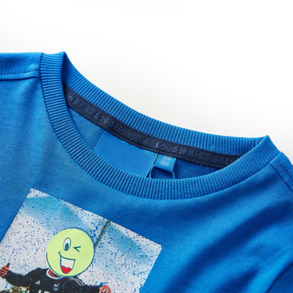 Thumbnail - vidaXL Kinder-Langarmshirt Kobaltblau 140