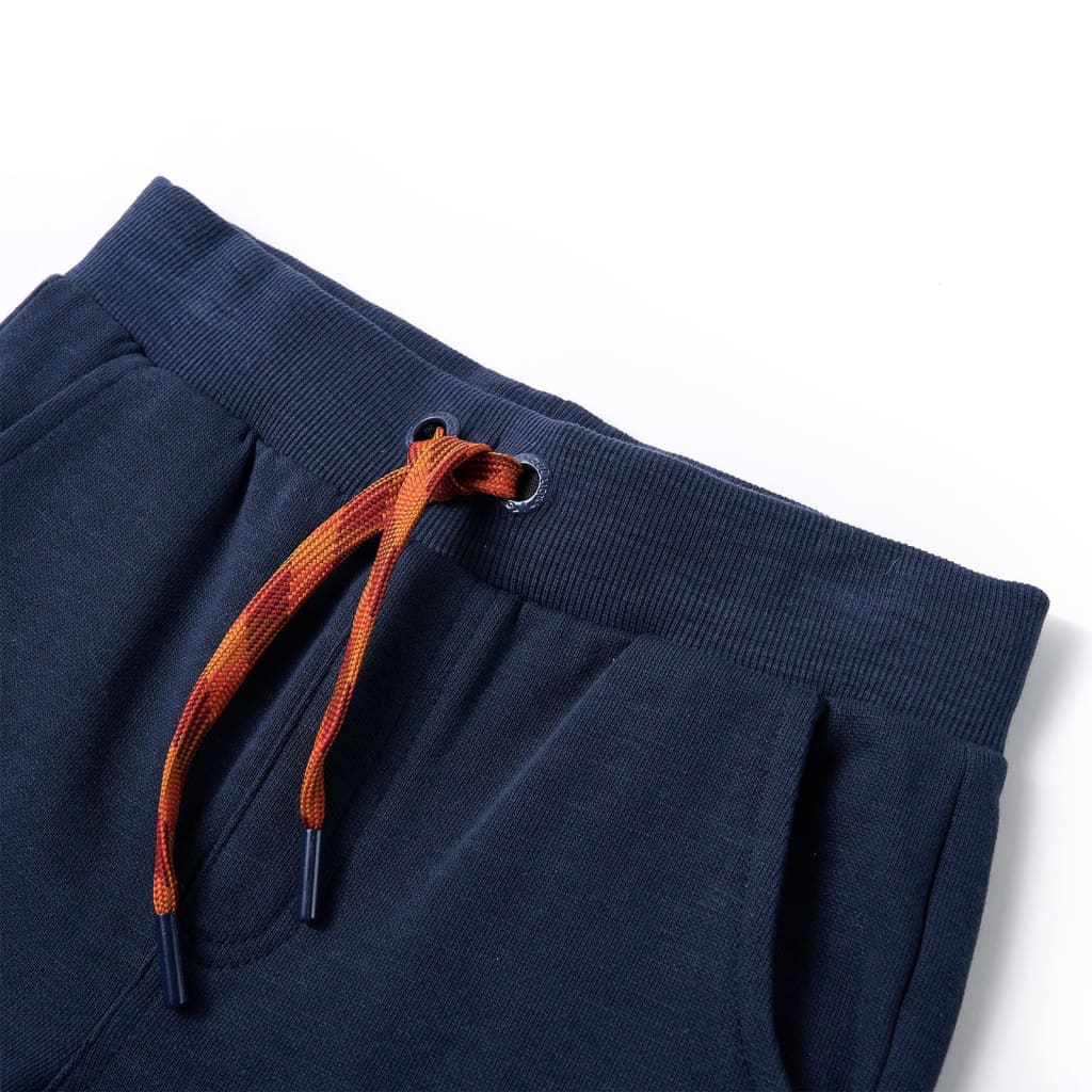 Thumbnail - vidaXL Kinder-Trainingshose Marineblau Melange 104