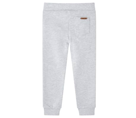 Kinder-Trainingshose Grau Melange 128