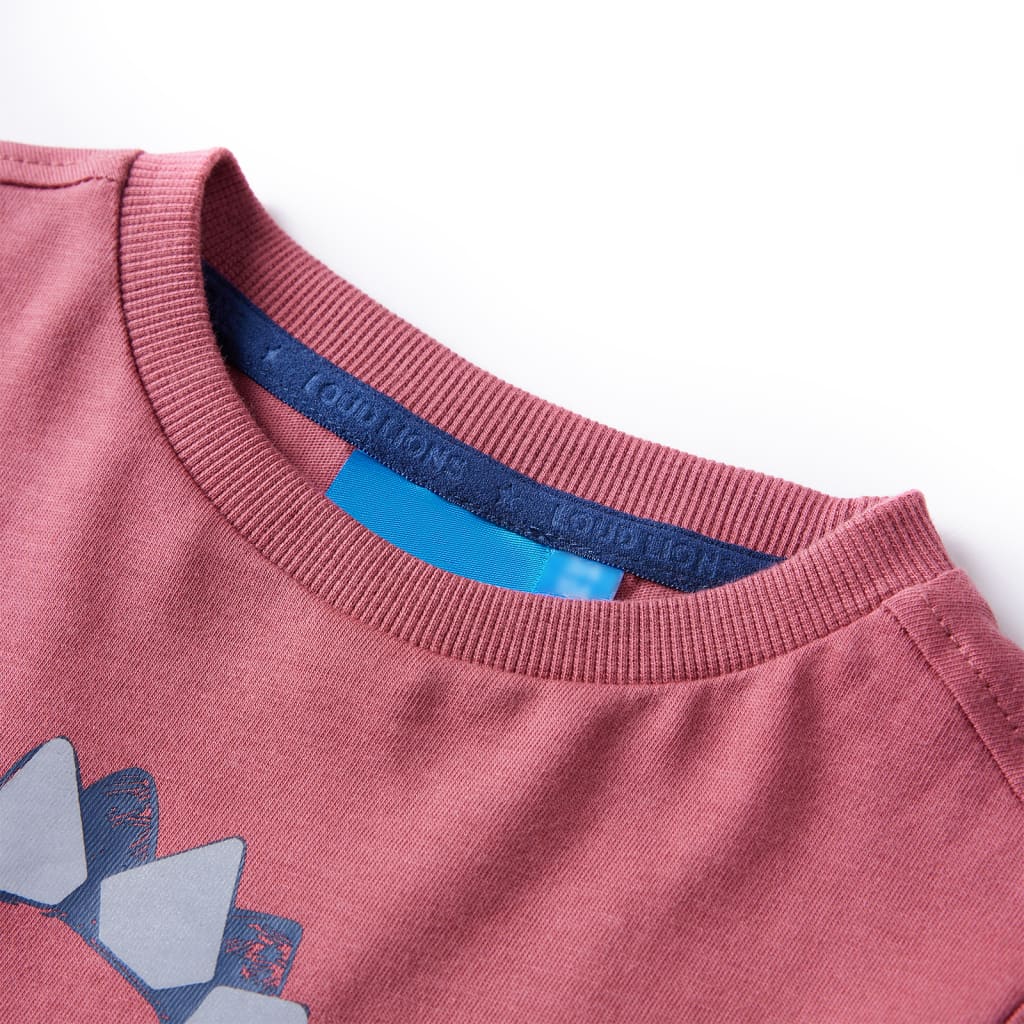 Thumbnail - vidaXL Kinder-Langarmshirt Dunkelrot 116