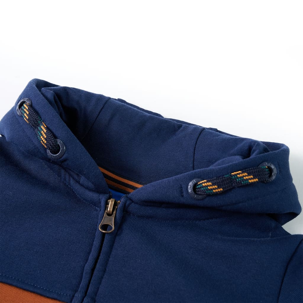 Thumbnail - vidaXL Kinder-Kapuzenpullover mit Reißverschluss 104