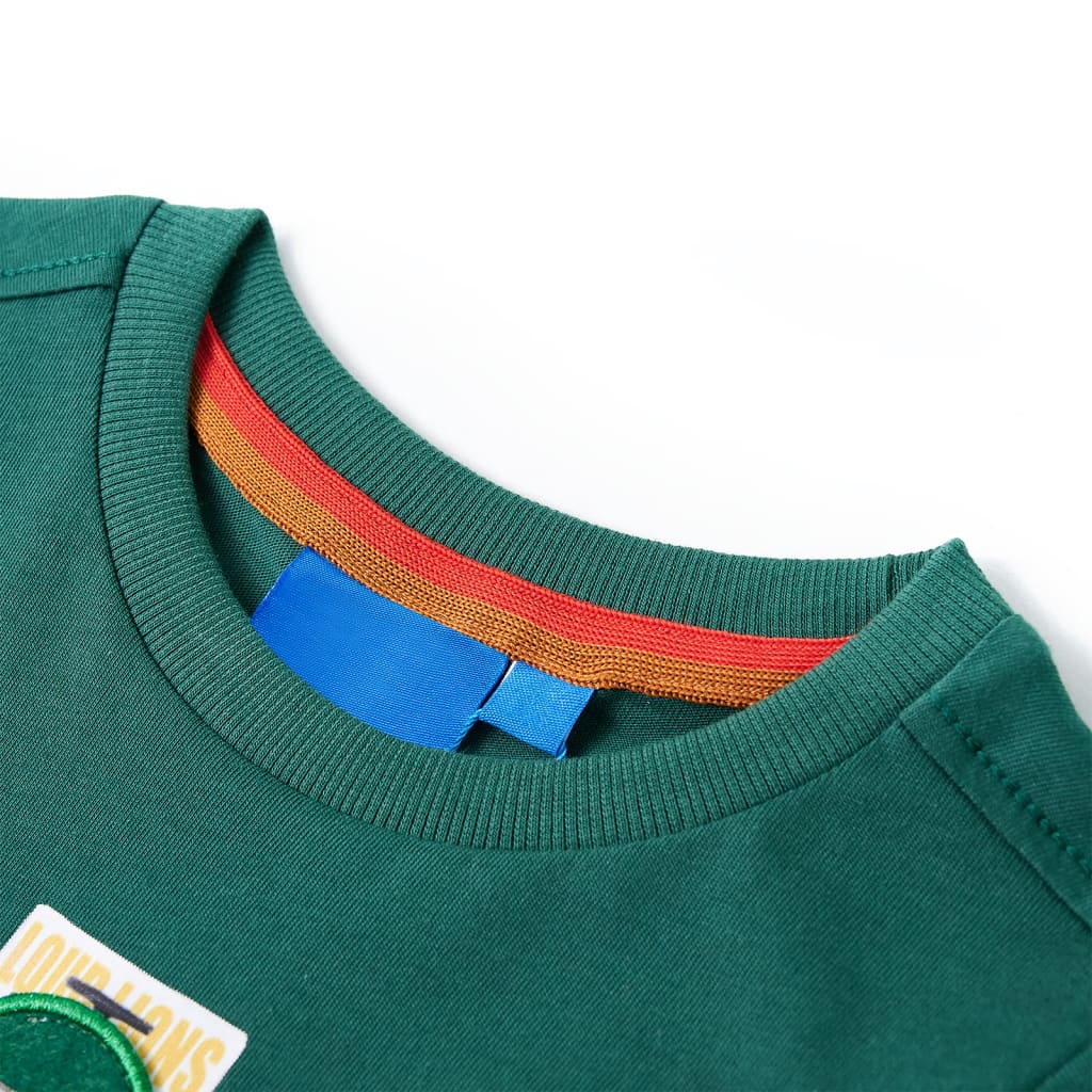 Thumbnail - vidaXL Kinder-Langarmshirt Grün 128
