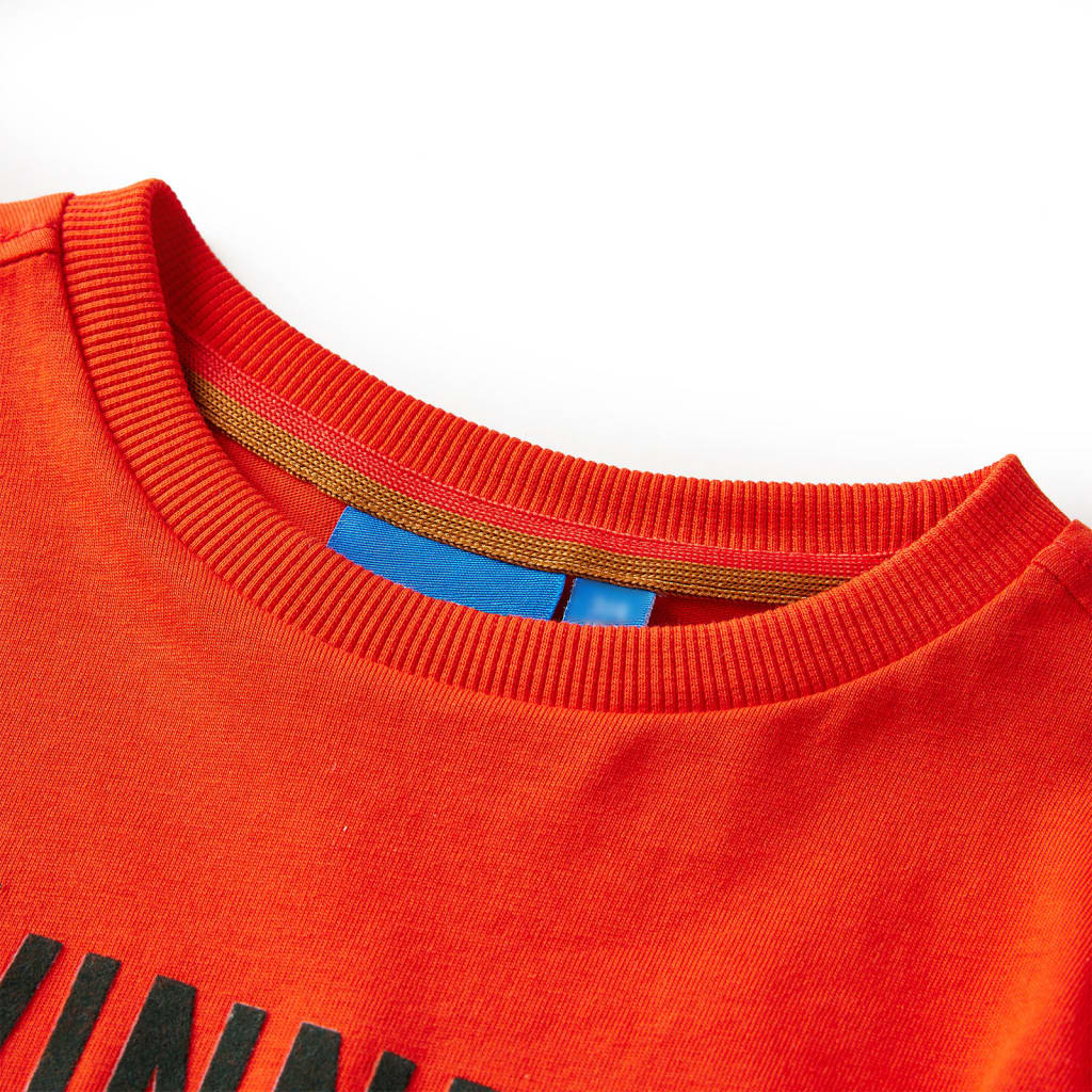 Thumbnail - vidaXL Kinder-Langarmshirt Hellorange 116