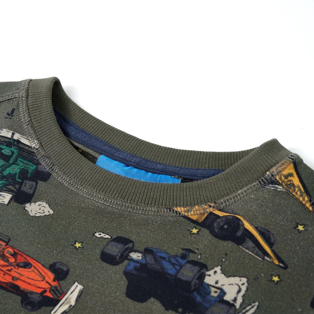 Thumbnail - vidaXL Kinder-Sweatshirt Khaki 140