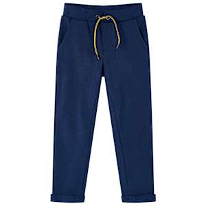Otroške hlače z vrvico mornarsko modre 104