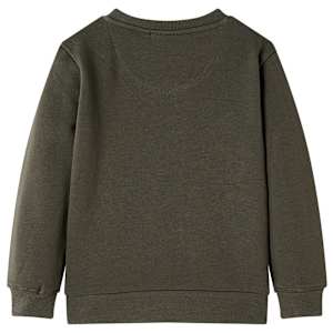 Dětská mikina khaki 116 - obrázek 2