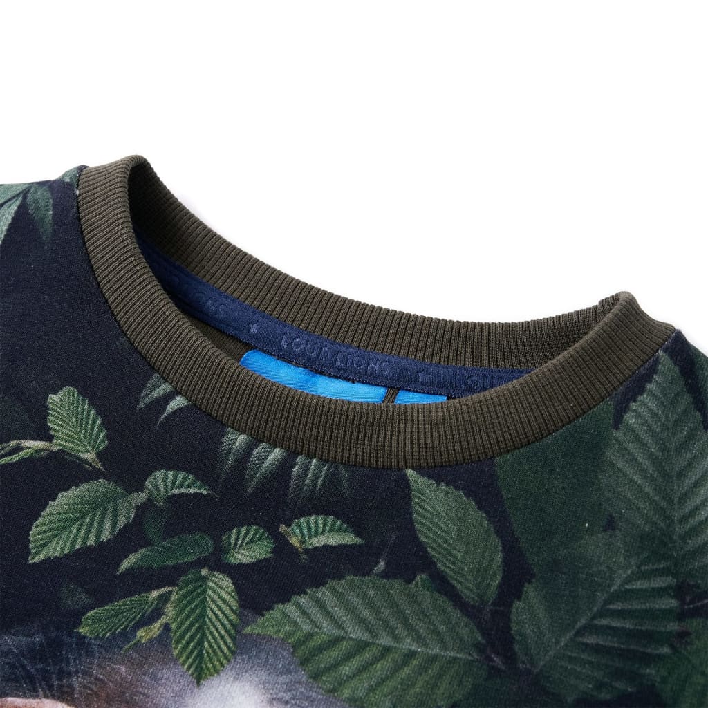 Thumbnail - vidaXL Kinder-Sweatshirt Khaki 140