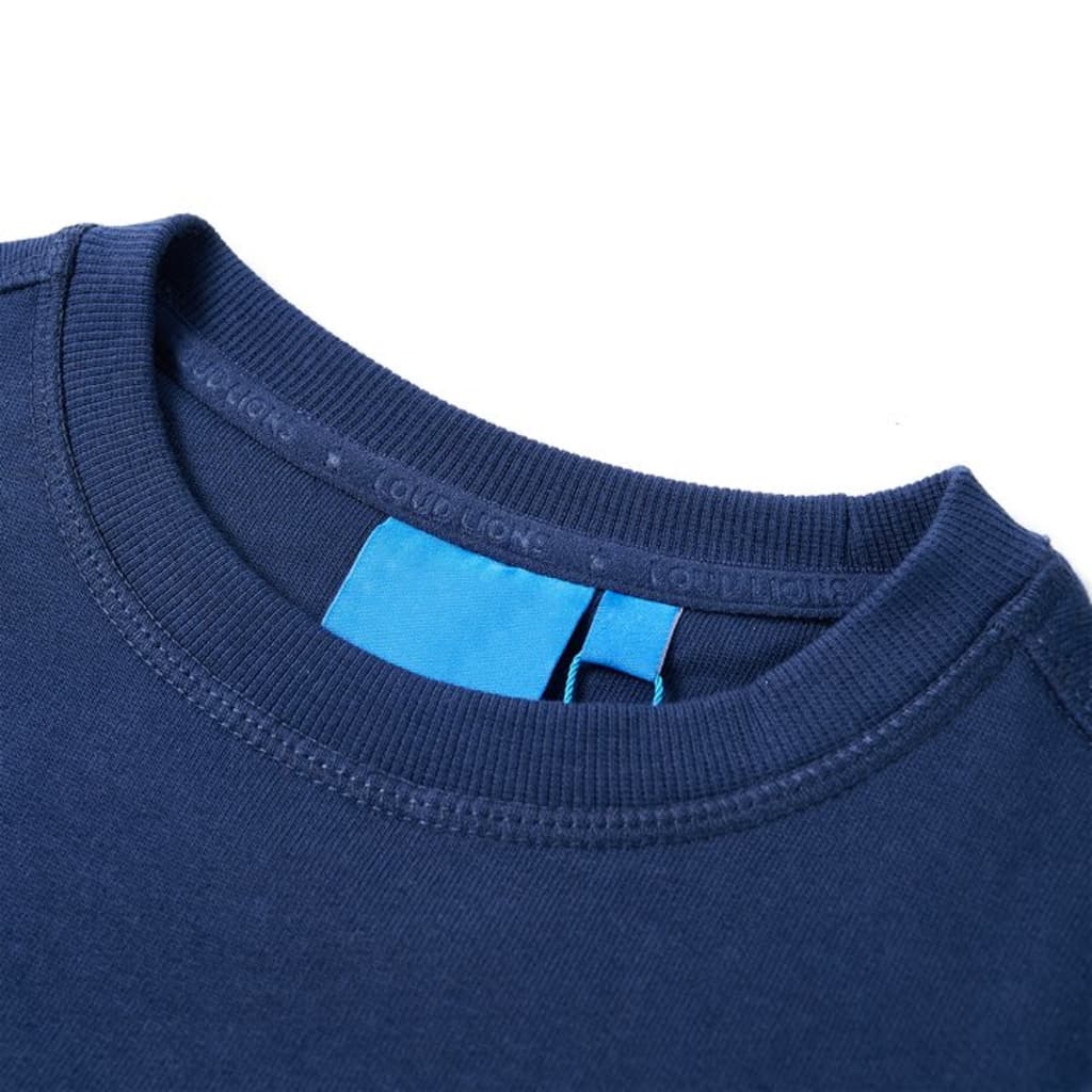 Thumbnail - vidaXL Kinder-Sweatshirt Marineblau 116