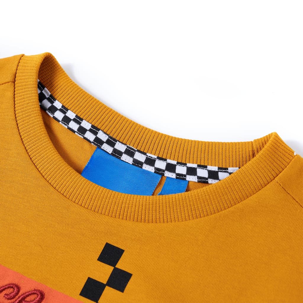 Thumbnail - vidaXL Kinder-Langarmshirt Ocker 92