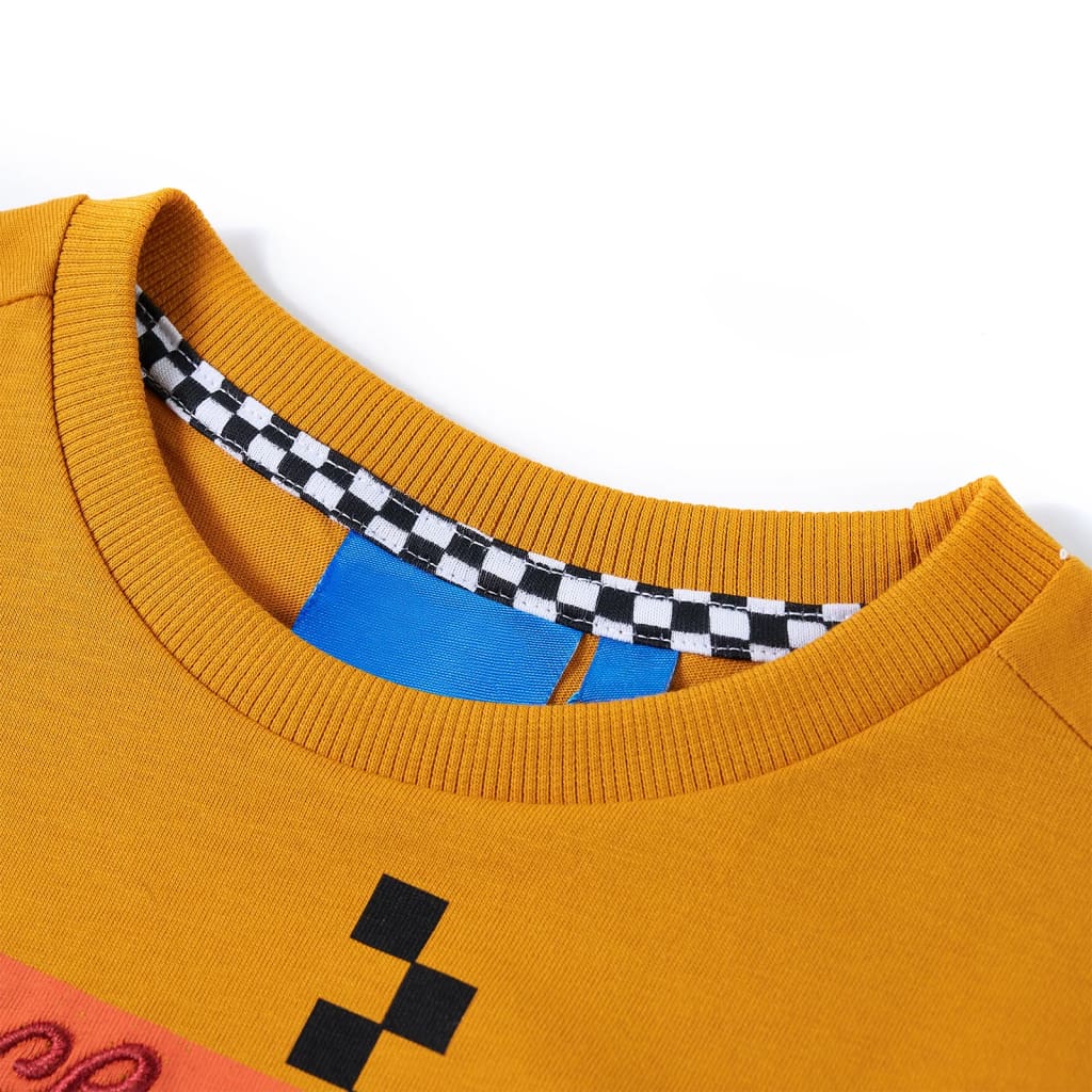 Thumbnail - vidaXL Kinder-Langarmshirt Ocker 116