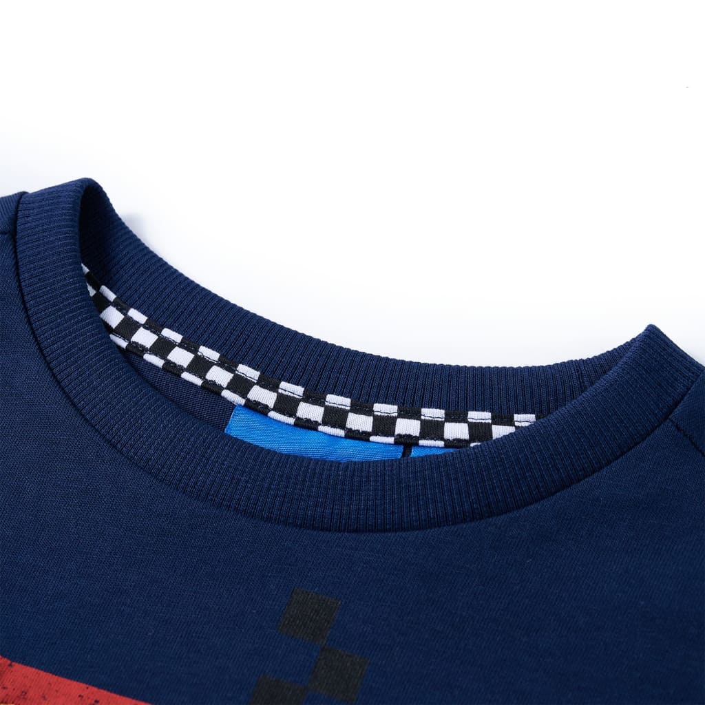 Thumbnail - vidaXL Kinder-Langarmshirt Marineblau 104