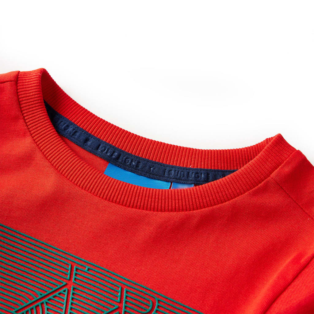 Thumbnail - vidaXL Kinder-Langarmshirt Rot 128