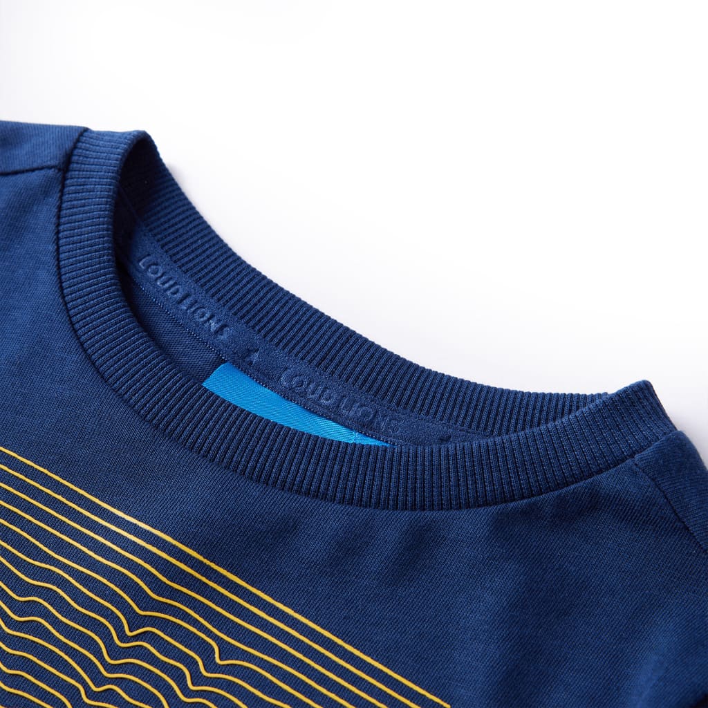 Thumbnail - vidaXL Kinder-Langarmshirt Marineblau 92