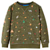 vidaXL Laste dressipluus, khaki, 92