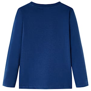 Lasten pitk&auml;hihainen T-paita farkunsininen 140