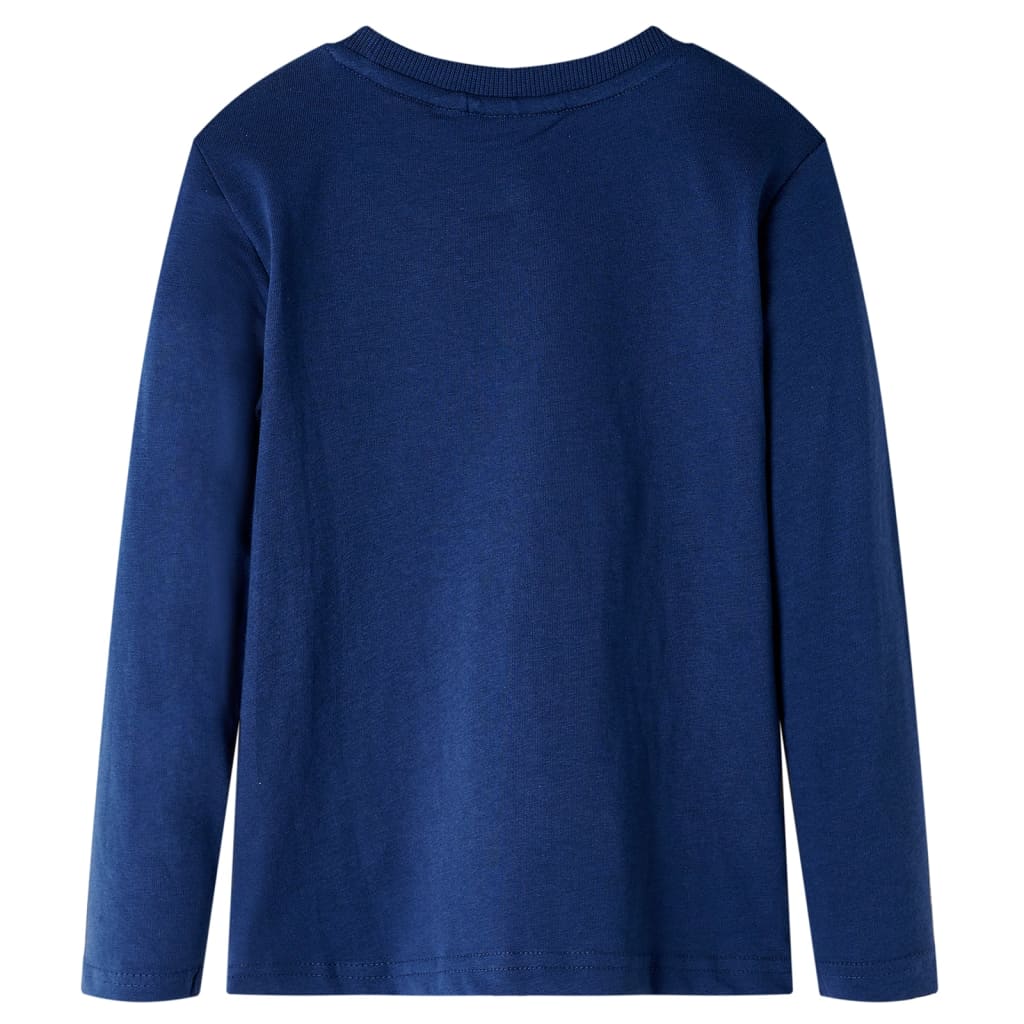 Thumbnail - vidaXL Kinder-Langarmshirt Marineblau 92
