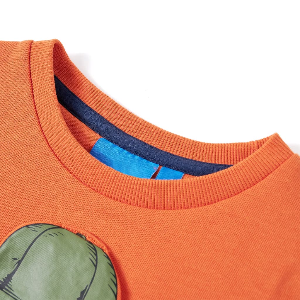 Thumbnail - vidaXL Kinder-Sweatshirt Dunkelorange 104