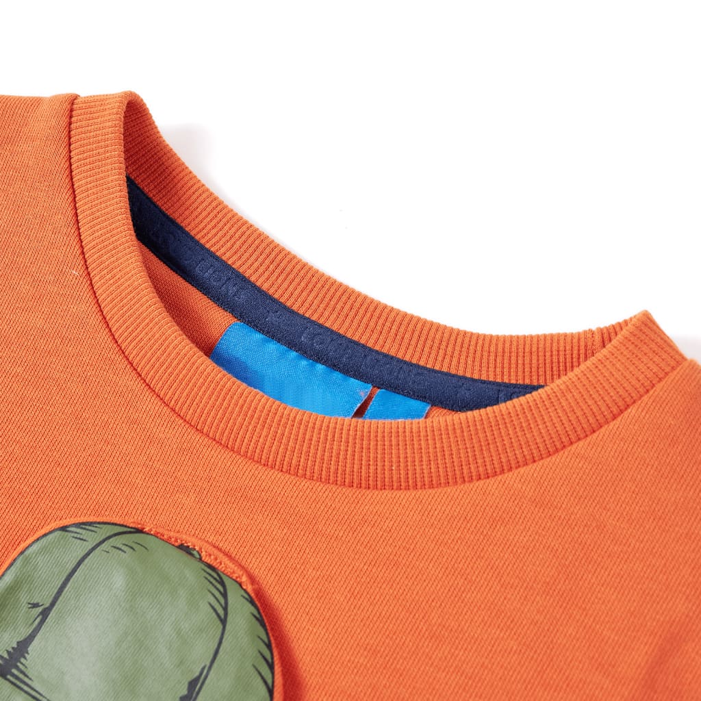 Thumbnail - vidaXL Kinder-Sweatshirt Dunkelorange 140