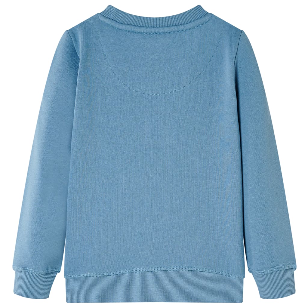 vidaXL Kindertrui 116 middelblauw afbeelding