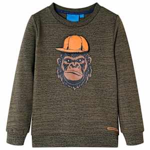 Laste pusa, tume khaki, 104