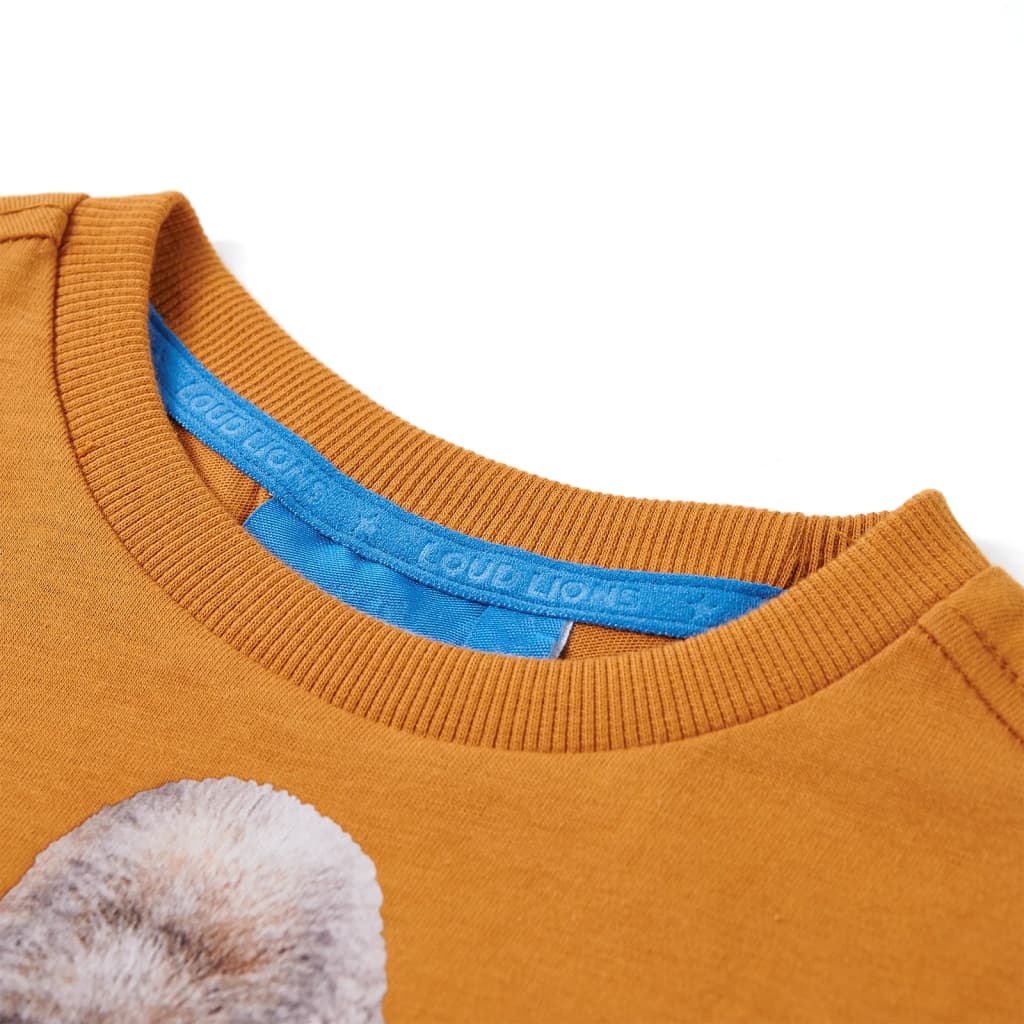 Thumbnail - vidaXL Kinder-Langarmshirt Dunkelocker 128