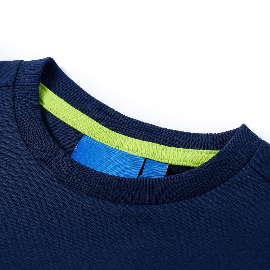 Thumbnail - vidaXL Kinder-Langarmshirt Marineblau 92