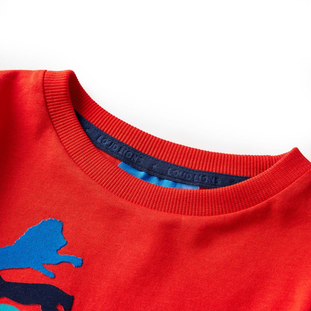 Thumbnail - vidaXL Kinder-Langarmshirt Rot 104