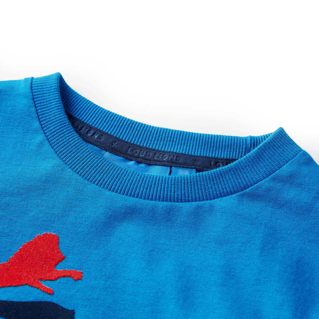 Thumbnail - vidaXL Kinder-Langarmshirt Kobaltblau 92