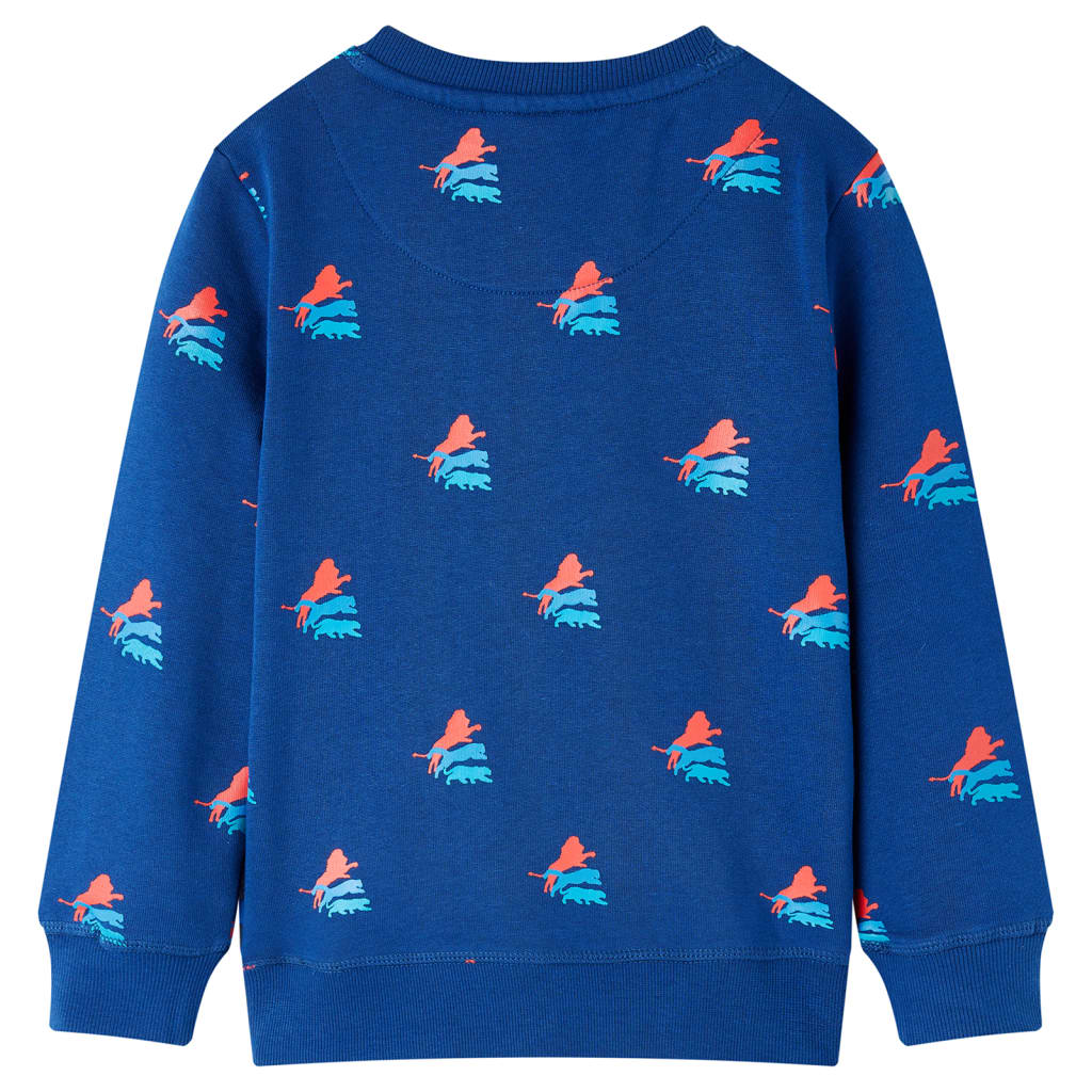 vidaXL Kindertrui 104 donkerblauw afbeelding