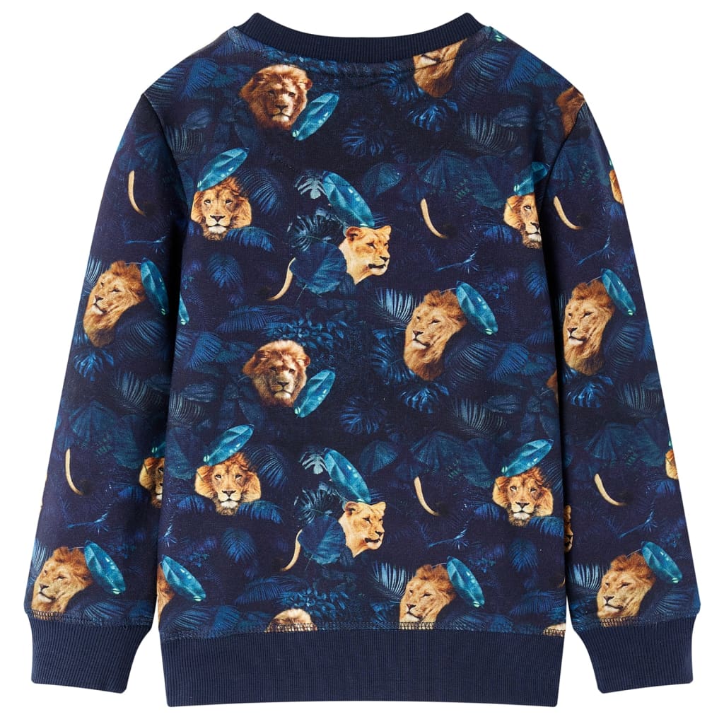 vidaXL Kindertrui 116 marineblauw afbeelding