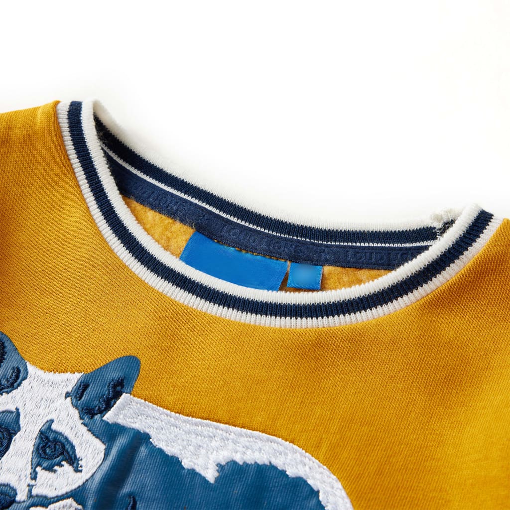 Thumbnail - vidaXL Kinder-Sweatshirt Ocker 104
