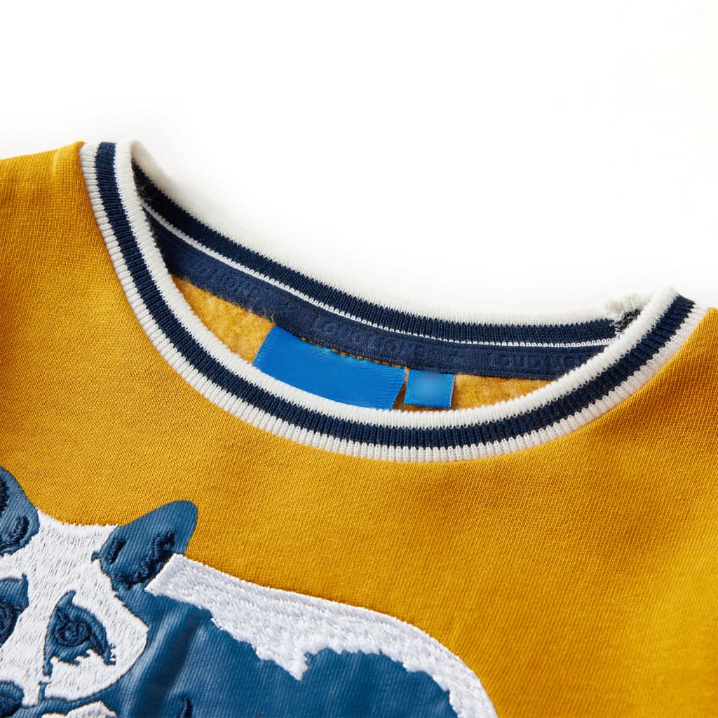 Thumbnail - vidaXL Kinder-Sweatshirt Ocker 116
