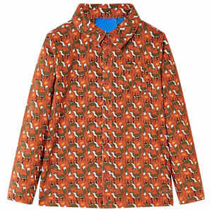 Otroška srajca svetlo rjasta 104