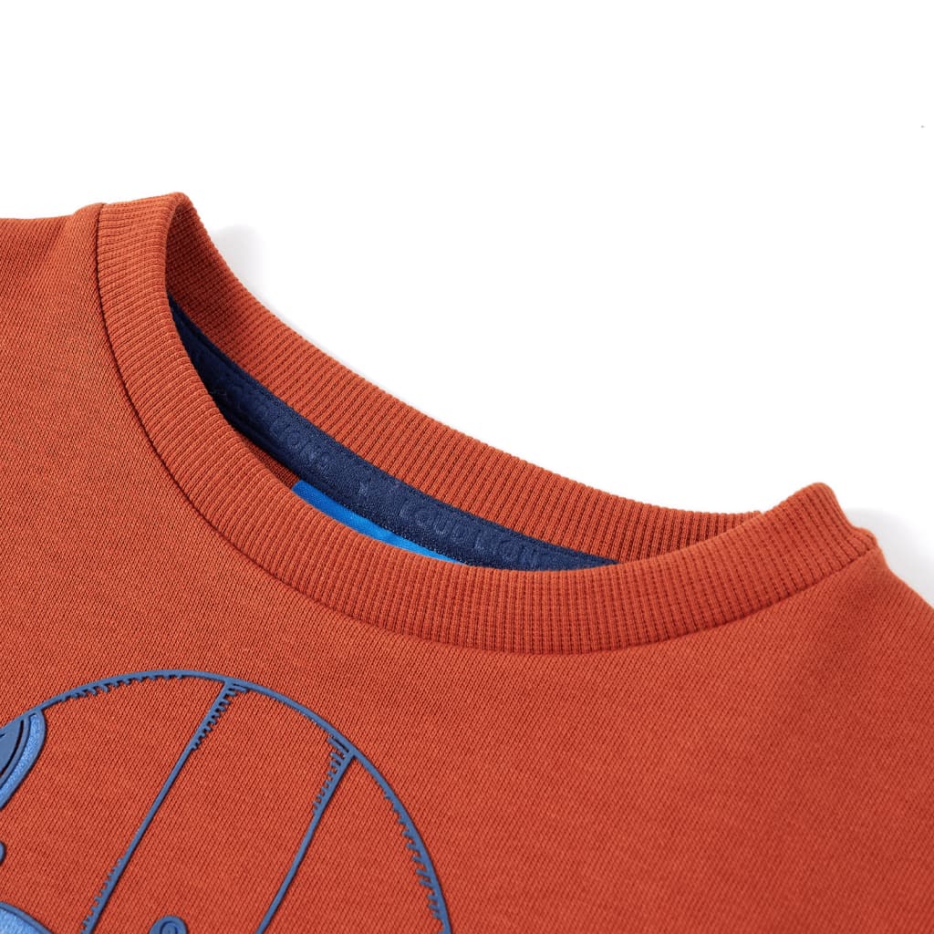 Thumbnail - vidaXL Kinder-Sweatshirt Rostbraun 140
