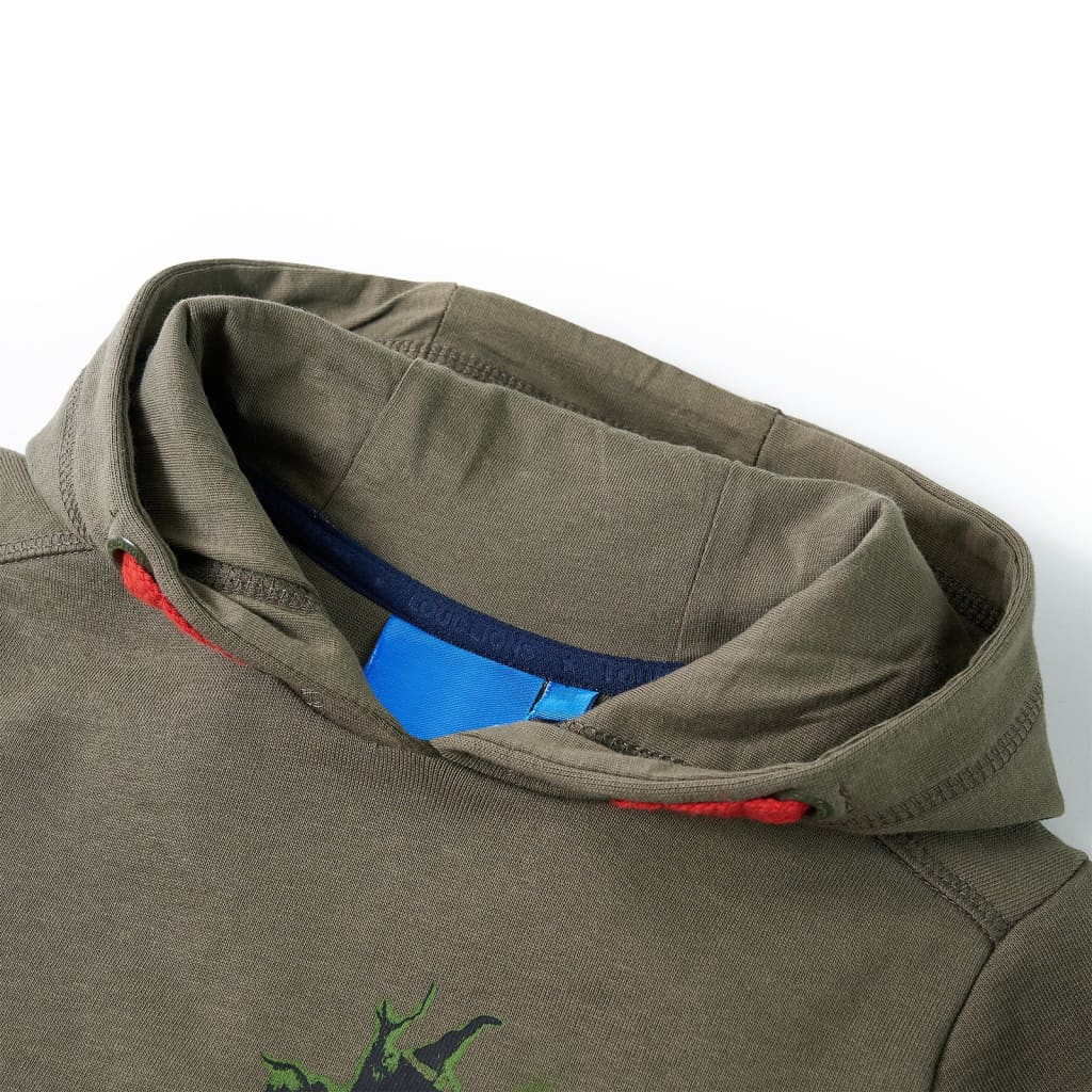 Thumbnail - vidaXL Kinder-Kapuzenpullover Khaki 116