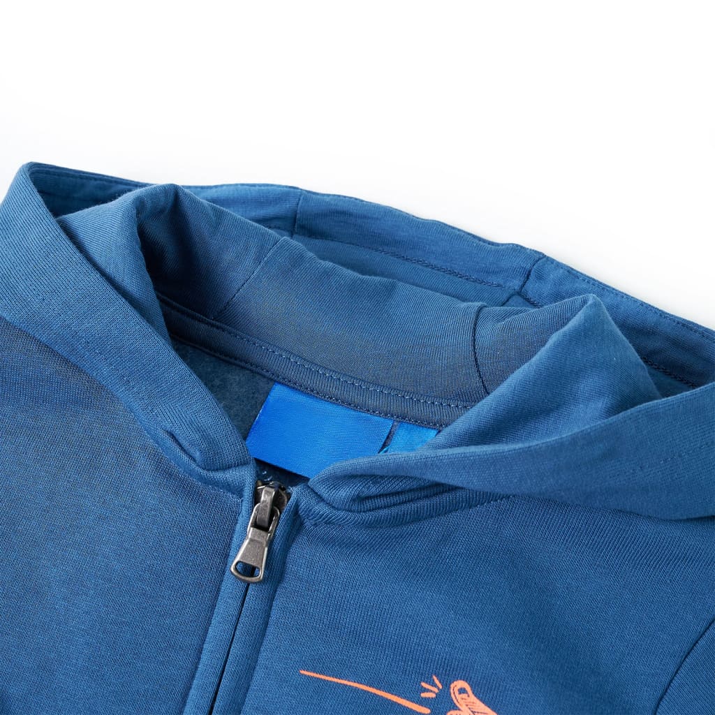 Thumbnail - vidaXL Kinder-Kapuzenpullover Blau 92
