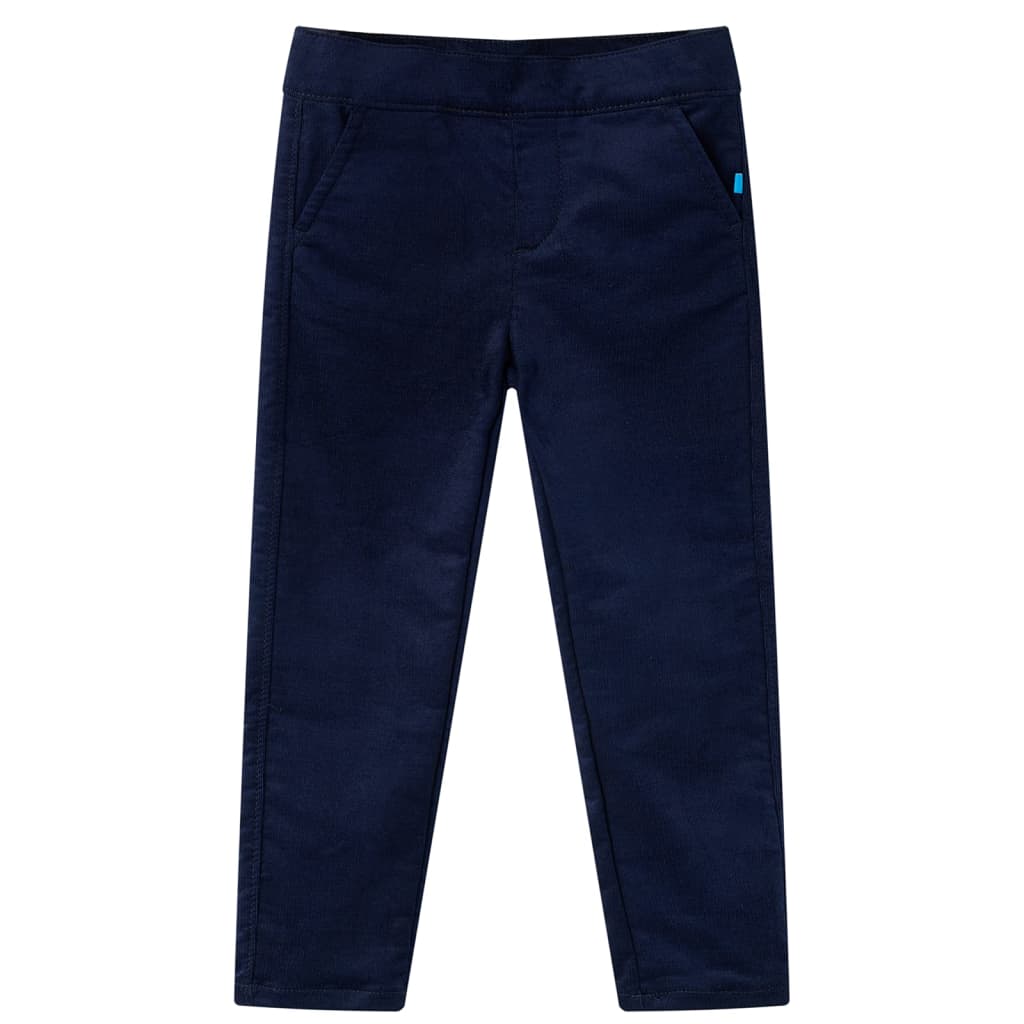 Pantaloni pentru copii, bleumarin, 92