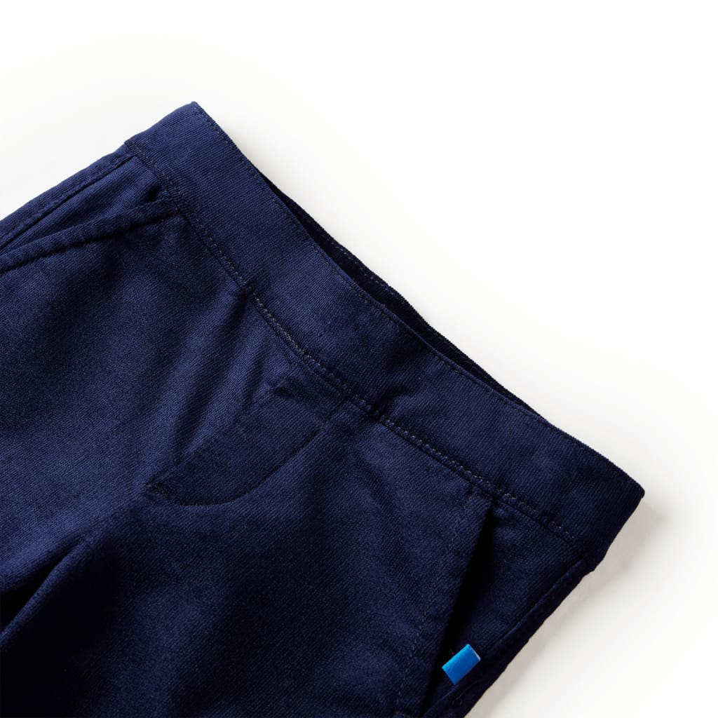 Thumbnail - vidaXL Kinderhose Dunkles Marineblau 92